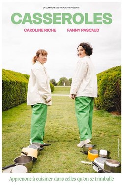 Affiche de Casseroles, duo improvisé et savoureux