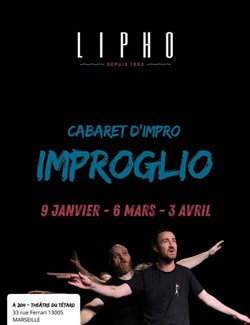 Affiche de Improglio : Cabaret d'impro