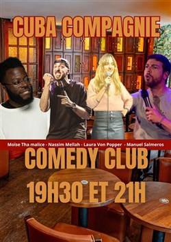 Affiche de Cuba Compagnie Comedy Club