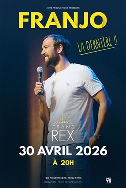 Affiche de Franjo | Le Grand Rex