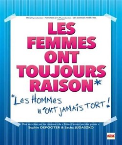 Affiche de Les femmes ont toujours raison, les hommes n'ont jamais tort