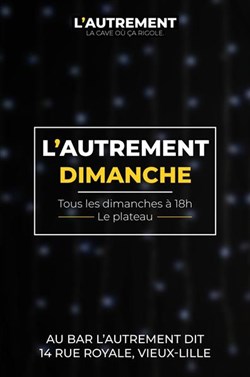 Affiche de Le plateau de l'Autrement Dimanche