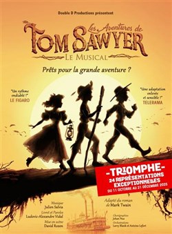 Affiche de Les aventures de Tom Sawyer, le musical