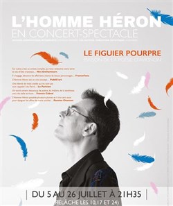 Affiche de L'Homme Héron en Concert-Spectacle