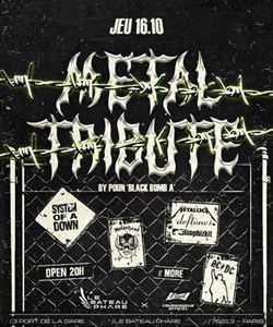Affiche de Metal tribute night : le choc des légendes