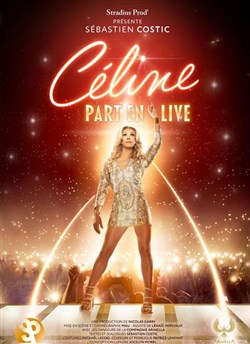Affiche de Céline part en live