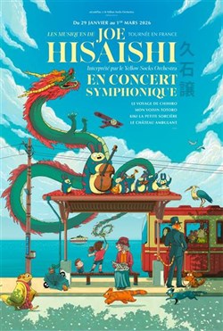 Affiche de Les musiques de Joe Hisaishi en concert symphonique | Dijon