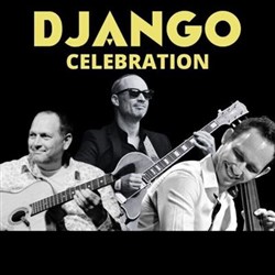 Affiche de Stochelo Rosenberg + Rocky Gresset + William Brunard : Nouvel album Django Celebration vol.1
