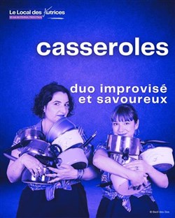 Affiche de Casseroles, duo improvisé et savoureux