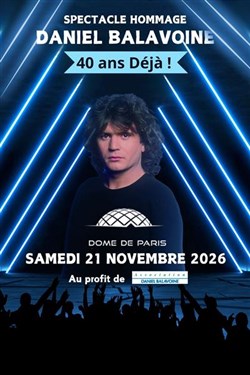 Affiche de Balavoine, 40 ans déjà