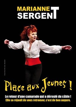 Affiche de Marianne Sergent dans Place aux jeunes