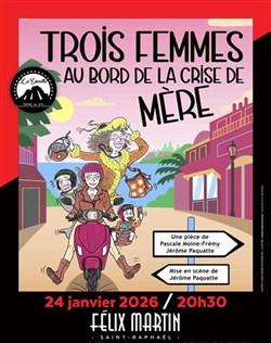 Affiche de Trois femmes au bord de la crise de mère