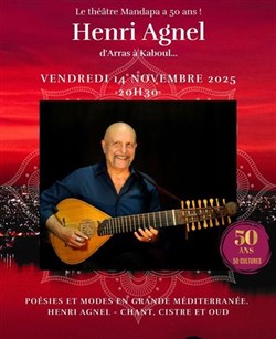 Affiche de Henri Agnel, d'Arras à Kaboul...
