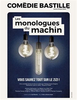 Affiche de Les monologues du machin