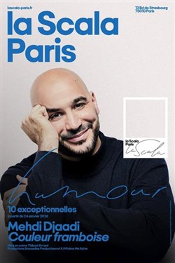 Affiche de Mehdi Djaadi dans Couleur Framboise