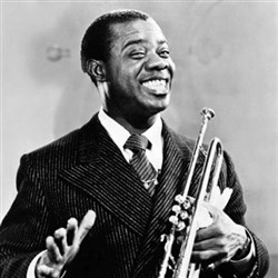 Affiche de Hommage à Louis Armstrong avec Cecil L. Recchia + Jam Vocale