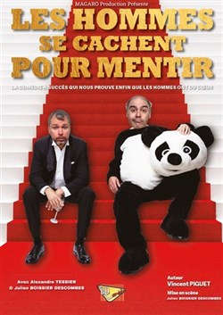 Affiche de Les hommes se cachent pour mentir