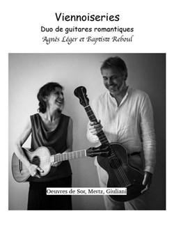 Affiche de Viennoiseries - Duo de guitares romantiques