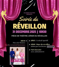 Affiche de Soirée du Réveillon à Montélimar | Dîner-spectacle