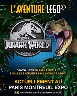 Affiche de Jurassic World par Brickman