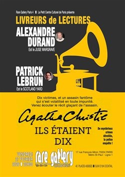 Affiche de Livreurs de lectures : Ils étaient dix, d'Agatha Christie