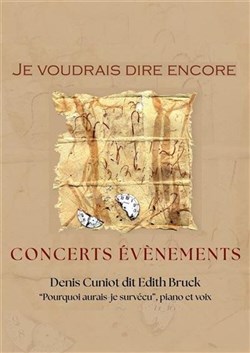 Affiche de JE VOUDRAIS DIRE ENCORE