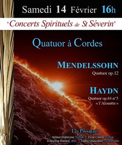 Affiche de Quatuors Cordes : Mendelssohn - Haydn