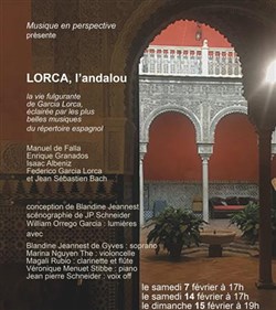 Affiche de Lorca, l'andalou