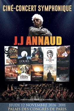 Affiche de J.J Annaud Ciné-concert symphonique