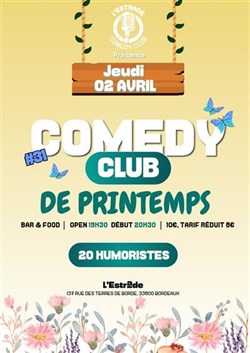 Affiche de Comedy Club de Printemps