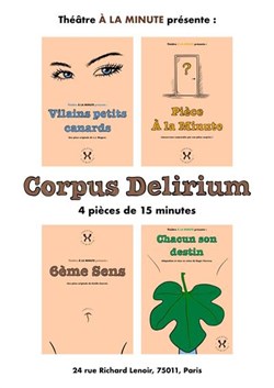 Affiche de Corpus Delirium | Option 4 pièces