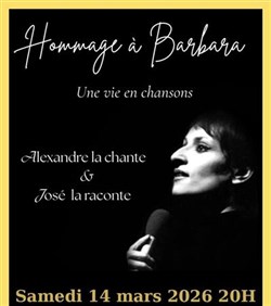 Affiche de Hommage à Barbara