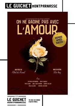 Affiche de On ne badine pas avec l'amour
