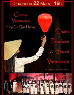 Affiche de Chant Populaire & Sacré Vietnamien