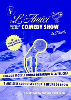 Affiche de Amici Comedy Show | Le Fridge x La Felicità