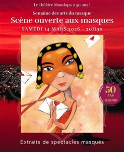 Affiche de Scène ouverte aux masques : Extraits de spectacles masqués