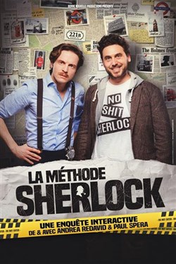 Affiche de Andrea Redavid & Paul Spera dans La méthode Sherlock