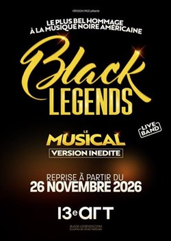 Affiche de Black Legends, le musical