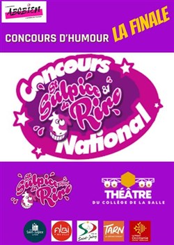Affiche de Finale du concours d'humour spécial Avignon