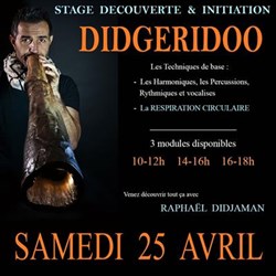 Affiche de Découverte & Initiation Didgeridoo