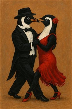 Affiche de Le tango des manchots