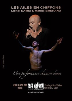 Affiche de Les ailes en chiffons - Une performance chanson danse
