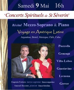 Affiche de Voyage en Amérique Latine : Récital Mezzo-Soprano & Piano