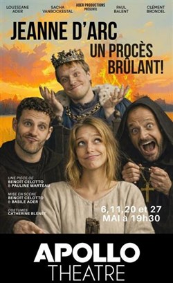 Affiche de Jeanne d'Arc : Un procès Brûlant