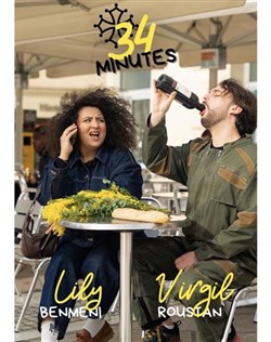Affiche de Virgil Roustan et Lily Benmeni dans 34 minutes