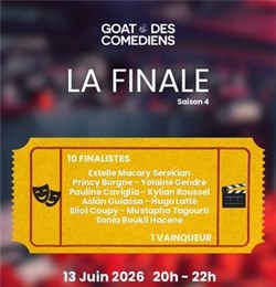 Affiche de Concours GOAT des comédiens - Saison 4