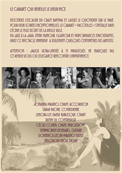Affiche de Cabaret Pacotilles