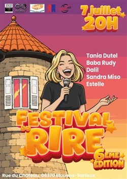 Affiche de Festival du rire de Mouans-Sartoux