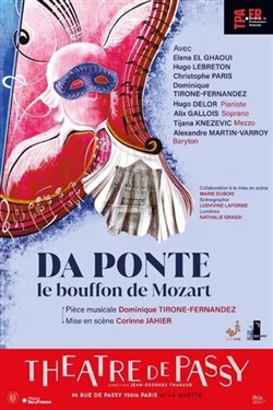 Affiche de Da Ponte, Le bouffon de Mozart