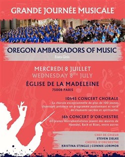 Affiche de Grande journée musicale à l'église de la Madeleine